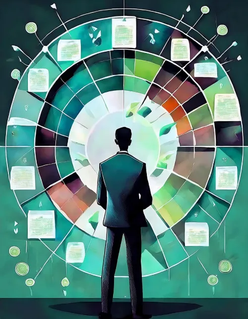 PTG_Marketing_SEO_Strategies_for_AI_Search_Engines_500p PTG Marketing; an image depicting the efforts of optimizing for AI search engines.