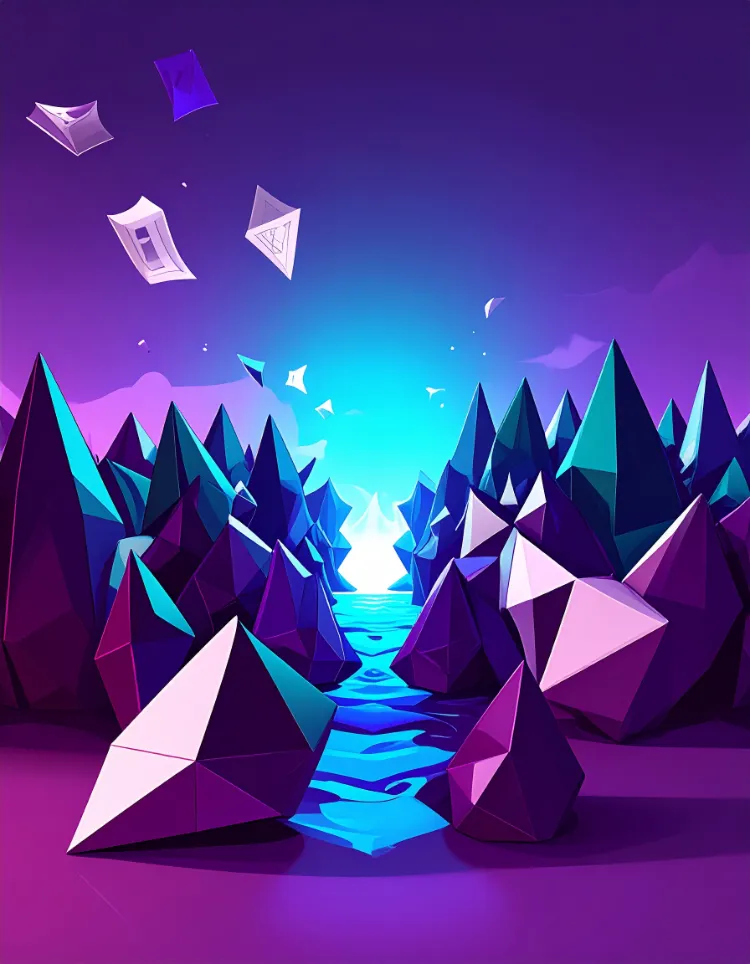 A metaphorical image showing a chaotic sea of mismatched marketing materials (flyers, social posts, web pages) on one side, and on the other, a serene, ordered landscape where all materials are consistent and aligned, with a single, luminous Brand Sheet document acting as a bridge between the two.